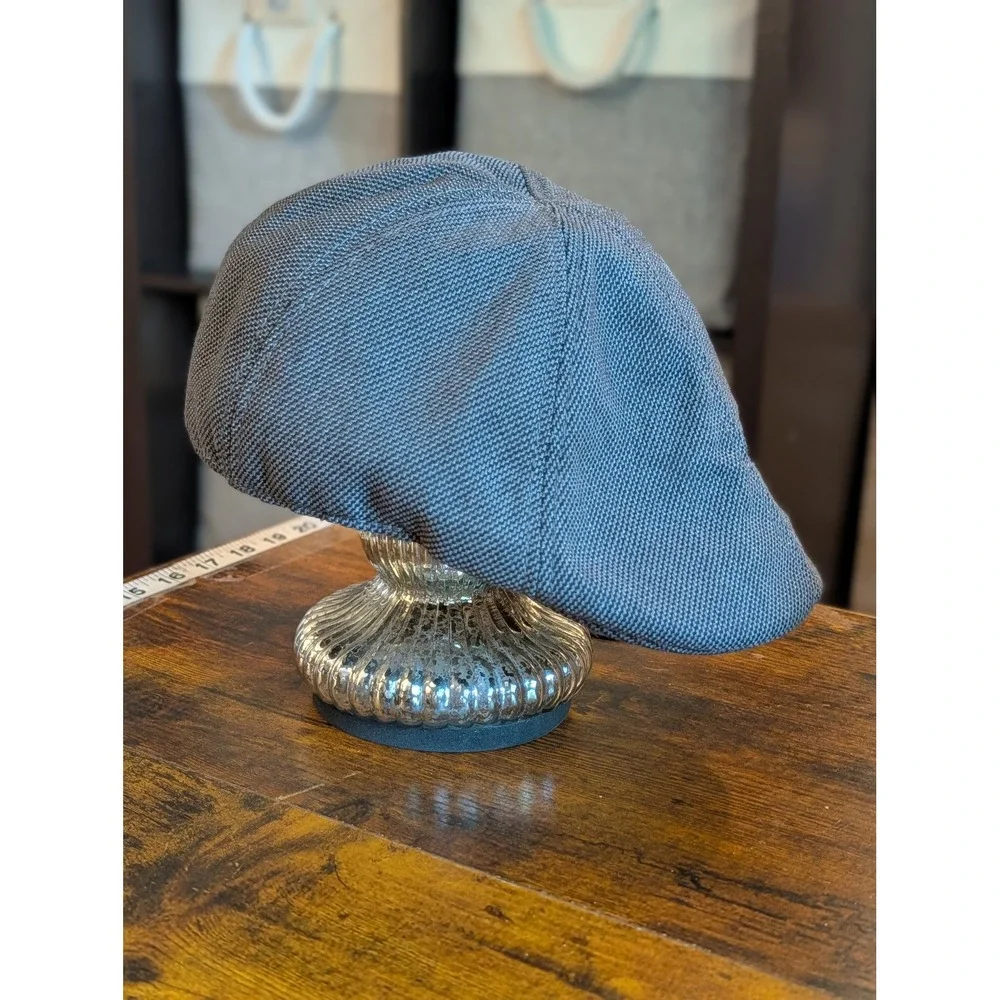 Vintage Stone Gray Newsboy Ivy Flat Cap Men's One Size Classic Driver Hat Golf